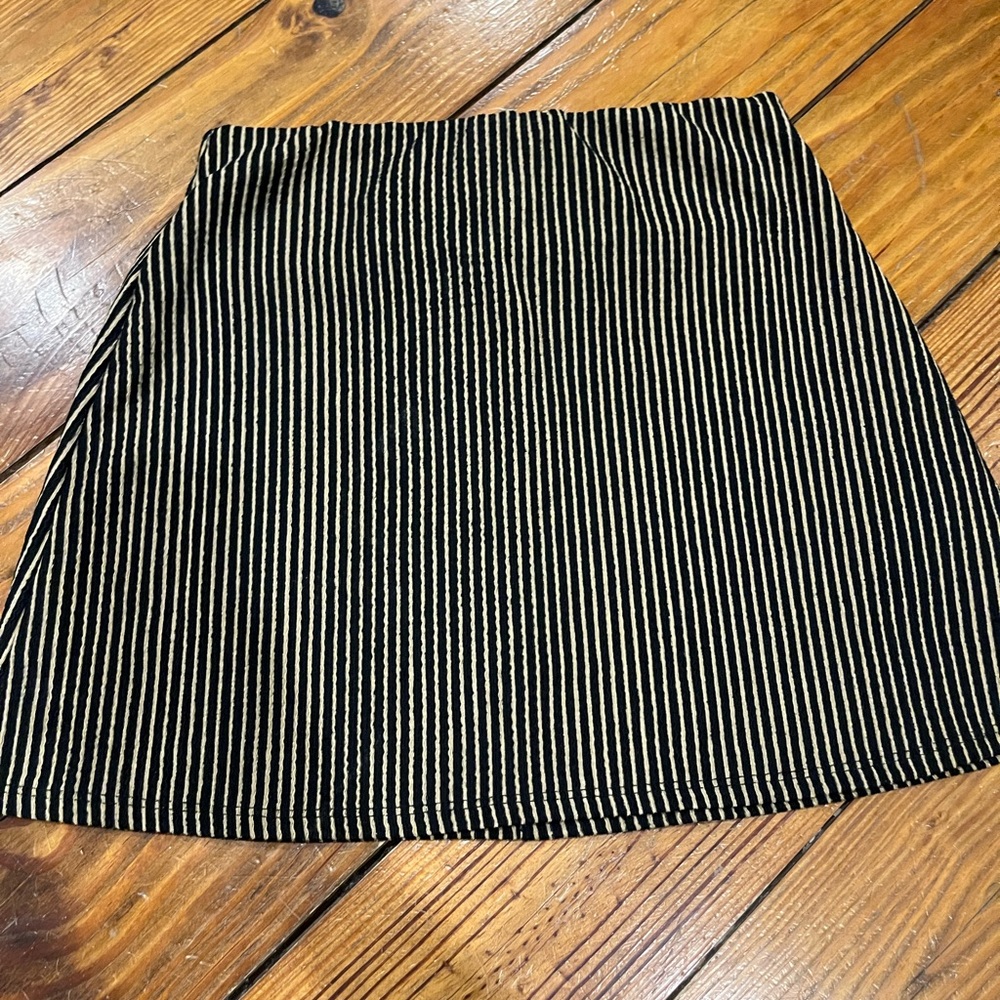 Brown & Black Skirt